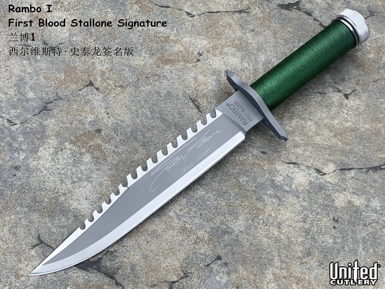 United Cutlery ϵ RAMBO I Sylvester Stallone Signature Edition 1 ά˹ءʷ̩ǩ棨ֻ